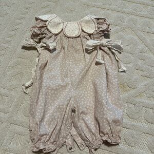 Sophie & Lucas Floral Pink One Piece Bodysuit